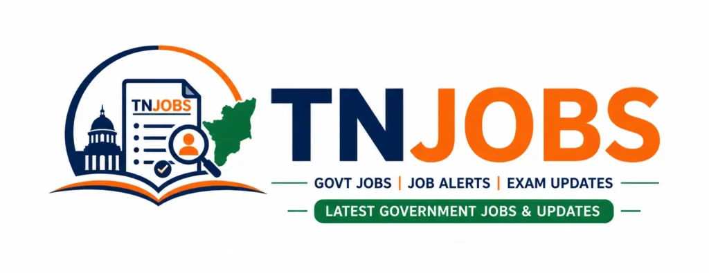 TN Jobs Footer Logo Tamil Nadu Govt Jobs TNPSC SSC Railway Banking Army Updates 2026